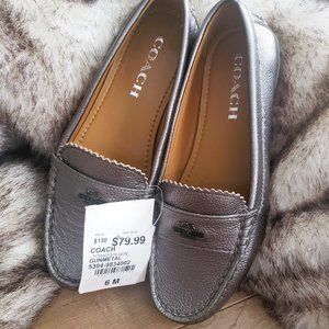 Coach New York Odette Leather Loafers